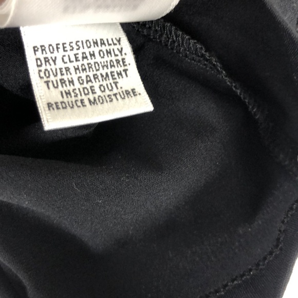 St John Sport Essentials Black Sheer Top - Picture 7 of 8